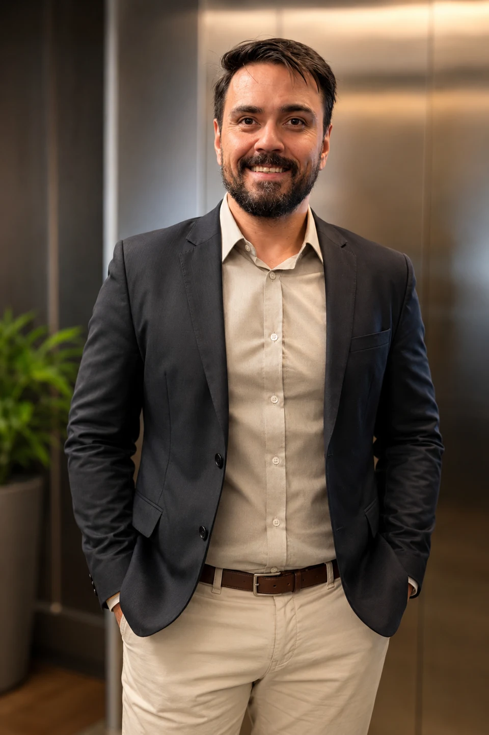 Tiago Martins, responsável pelo treinamento