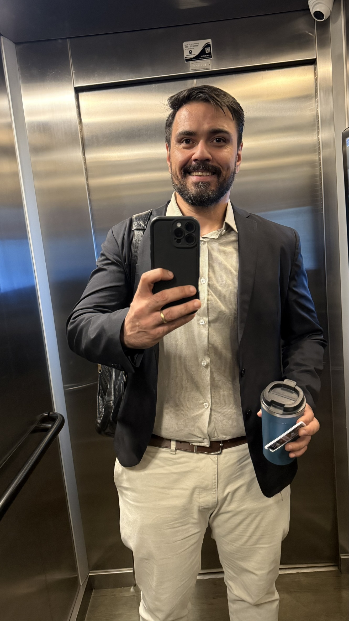 Tiago Martins, engenheiro de Segurança do Trabalho